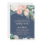 Romantic Peony Flowers | Blue Formal Wedding
