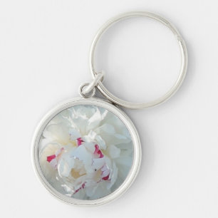 Romantic Peony Keychain