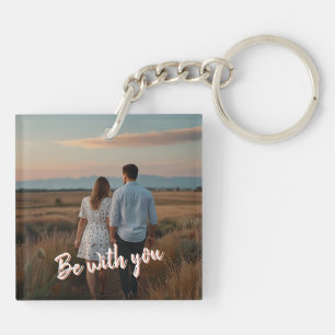 Romantic Personalized Keychain for Couples