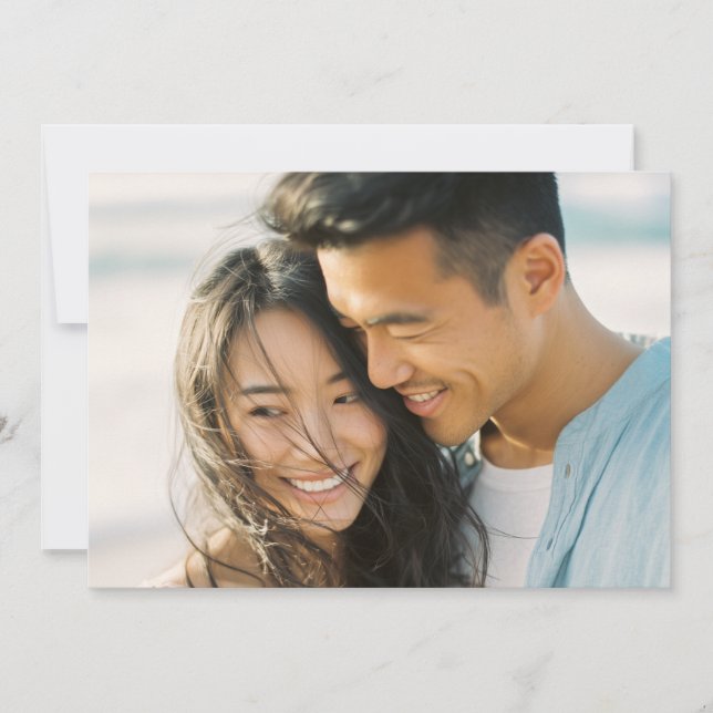 Romantic Photo Invitation (Front)