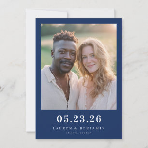 Romantic Photo Save The Date