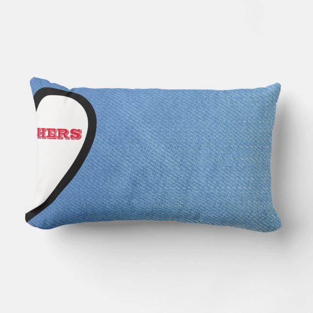 Romantic Pillow! Lumbar Pillow (Front)