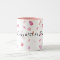 Romantic Pink Peach Rose Petals Floral