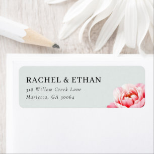 Romantic Pink Peony Floral