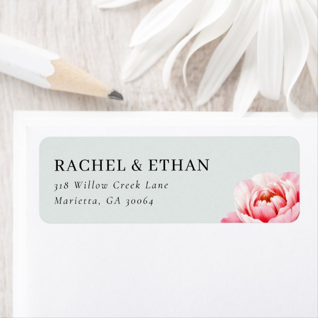 Romantic Pink Peony Floral (Insitu)