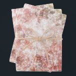 Romantic pink rose sparkle wedding  wrapping paper sheet<br><div class="desc">Romantic pink rose sparkle. Wedding vibe.</div>