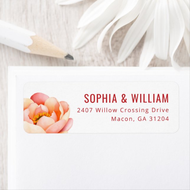 Romantic Pink Watercolor Floral (Insitu)