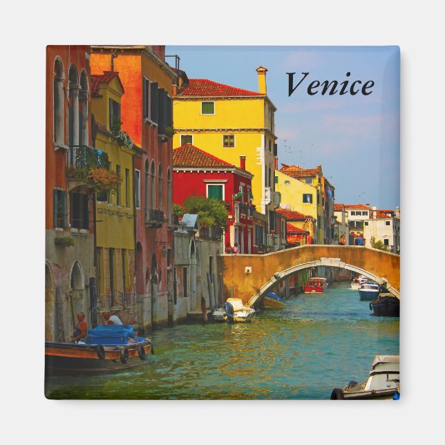 Romantic places in Venice, Venice Magnet (Front)
