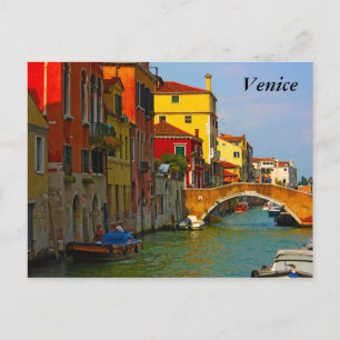 Romantic places in Venice, Venice Postcard