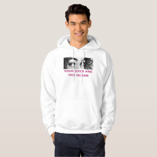 Romantic Pop Art Eyes: "Your Eyes Are the Ocean" G Hoodie