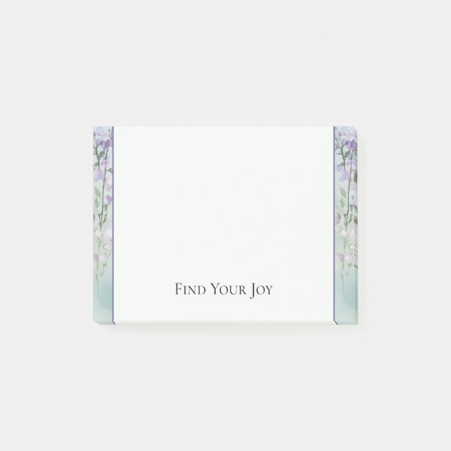 Romantic Purple Lavender Flowers   Post-it Notes (Front)