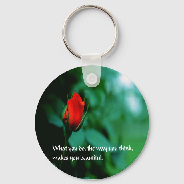 Romantic Quote, Love, Keychain (Front)