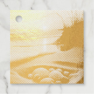 Romantic Raining Day Favour Tags