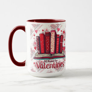 Romantic Reading Vibes Cozy Valentine Gift Mug