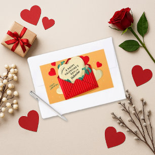 Romantic Red Envelope Heart Valentine  Sticker