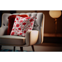 Romantic Red Floral