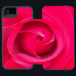 Romantic Red Pink Rose Incipio Watson™ iPhone 5 Wallet Case<br><div class="desc">Romantic pink and red rose.</div>