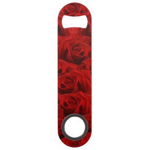 Romantic Red Rose Bar Key