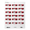 Romantic Red Roses Address Label