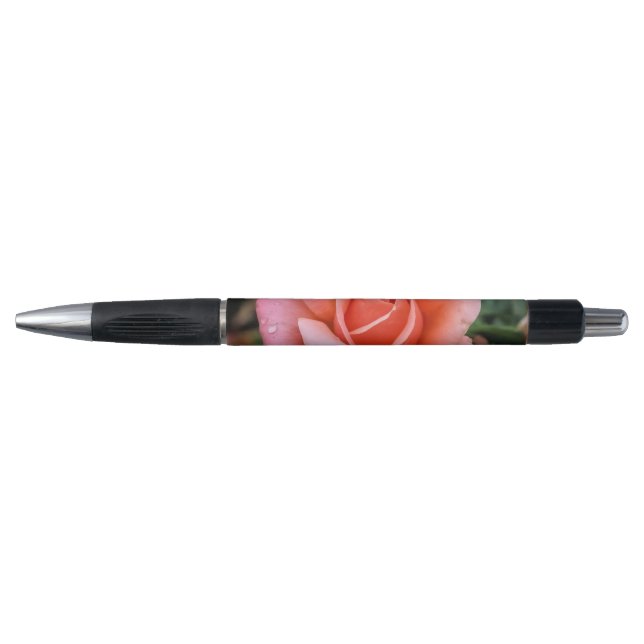 Romantic Rose Botanical Art Print Pen (Front)