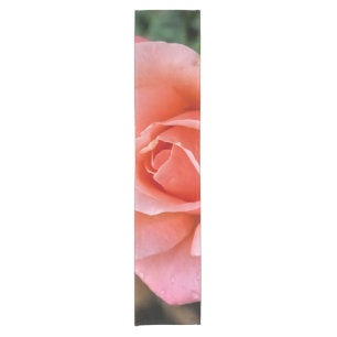 Romantic Rose Botanical Art Print Short Table Runner