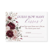 Romantic Rose Bridal Shower Game