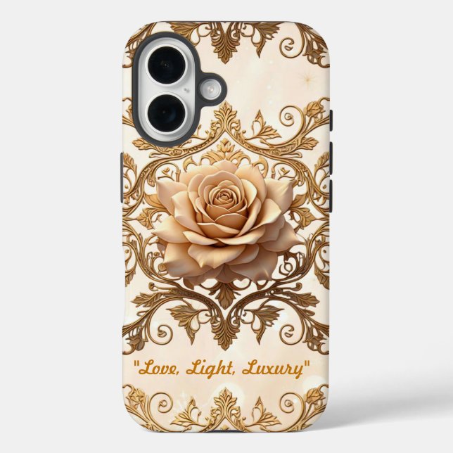 "Romantic Rose Elegance" Case-Mate iPhone Case (Back)