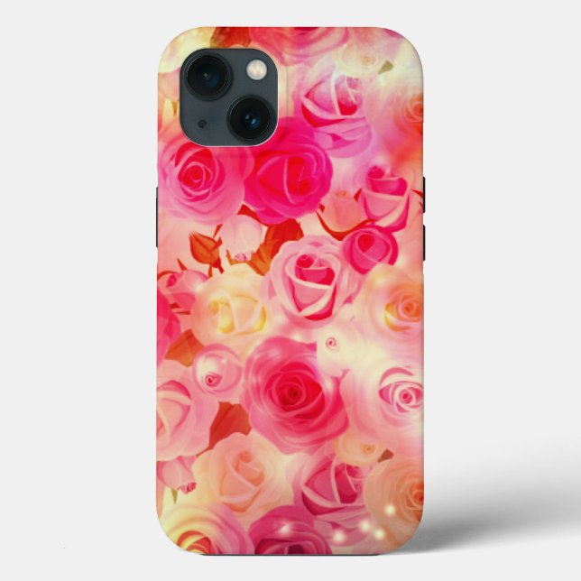 Romantic Rose OtterBox iPhone Case (Back)