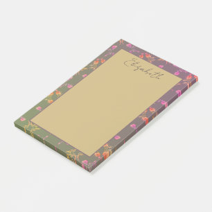 Romantic Rose Personal Stationery Post-it Notes