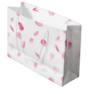 Romantic Rose Petals Large Gift Bag