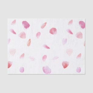 Romantic Rose Petals Tissue Paper