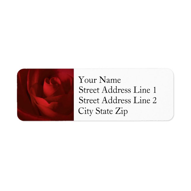 Romantic Rose Wedding Correspondence (Front)