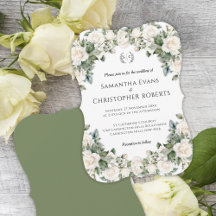 Romantic Roses Spring Wedding Curved