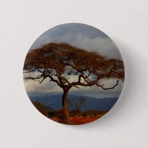 Romantic Safari Africa Bridal Shower Custom Peace 2 Inch Round Button