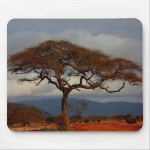 Romantic Safari Africa Bridal Shower Custom Peace Mouse Pad