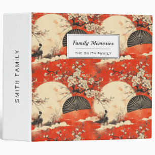 Romantic Sakura Kimono Couple Pattern (1) Binder