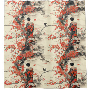 Romantic Sakura Kimono Couple Pattern (2)