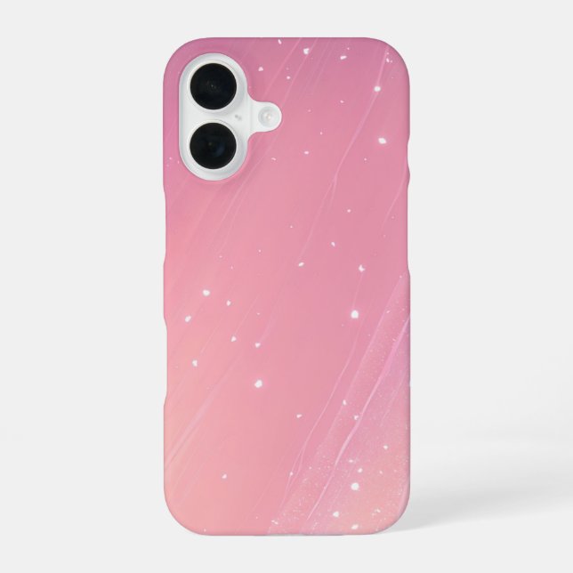 Romantic Sakura - Soft Pink Gradient Phone Case (Back)