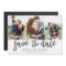 Romantic Script 3 Photo Collage Save The Date