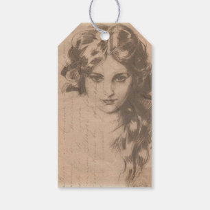 Romantic Script Journalling Tag