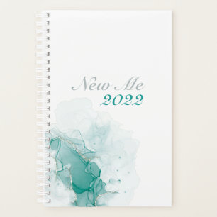 Romantic script, new me, 2022 calligraphy planner