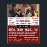 Romantic Setting, Speed Dating Event Advertising Flyer<br><div class="desc">Romantic Setting,  Speed Dating Event Advertising Flyer by The Business Card Store.</div>