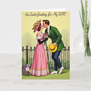 Romantic Spring Kiss Card