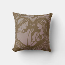 Romantic Square Pillow