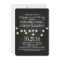 Romantic string lights chalkboard engagement party