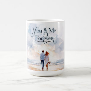 Romantic Sunset Couple Travel Mug