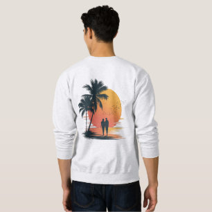 Romantic Sunset Stroll Sweatshirt