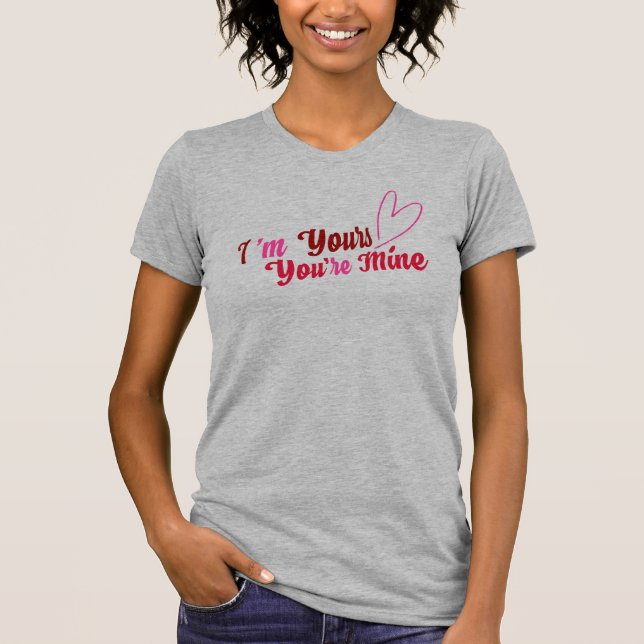 Romantic T Shirt Tee Valentine Edition (Front)
