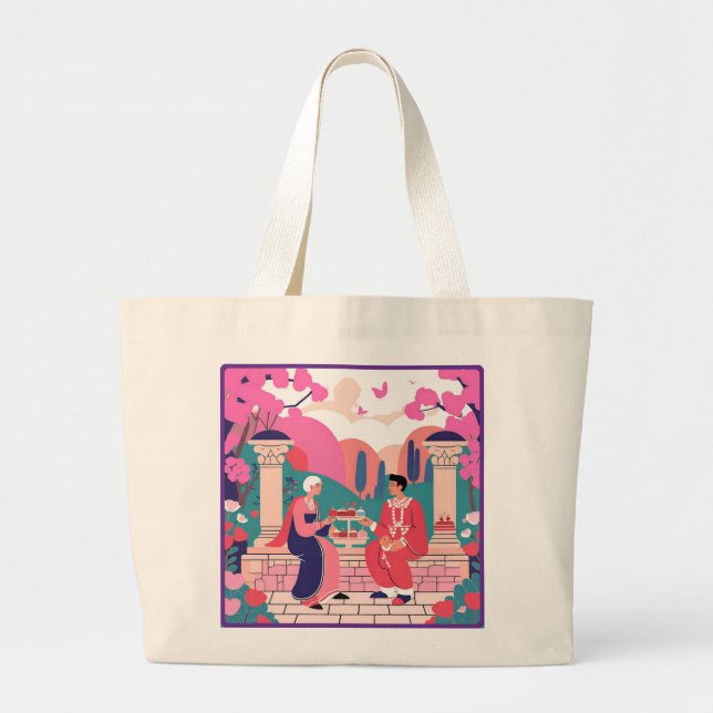 Romantic Tote Bag  (Front)