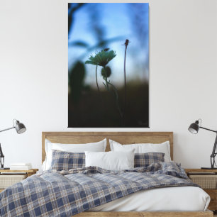 Romantic Trees & Flowers – Botanical Fantasy Boho Canvas Print